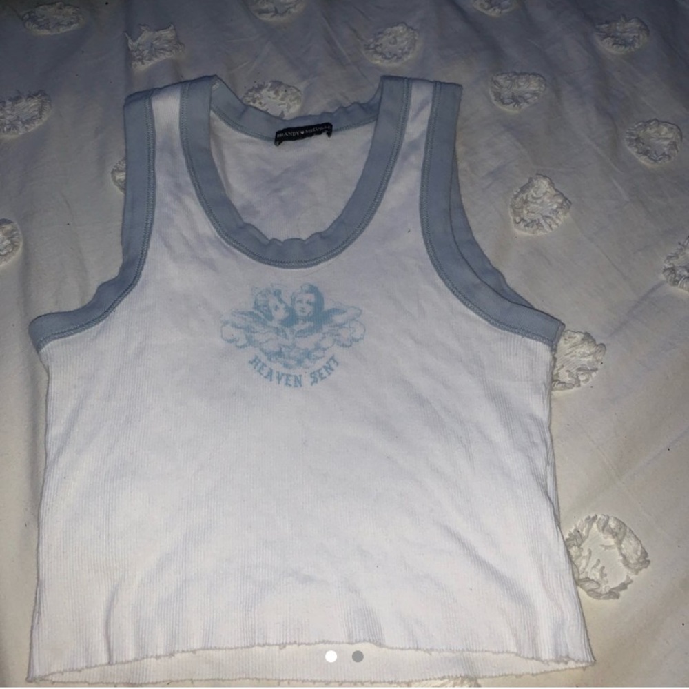 brandy melville angel tank